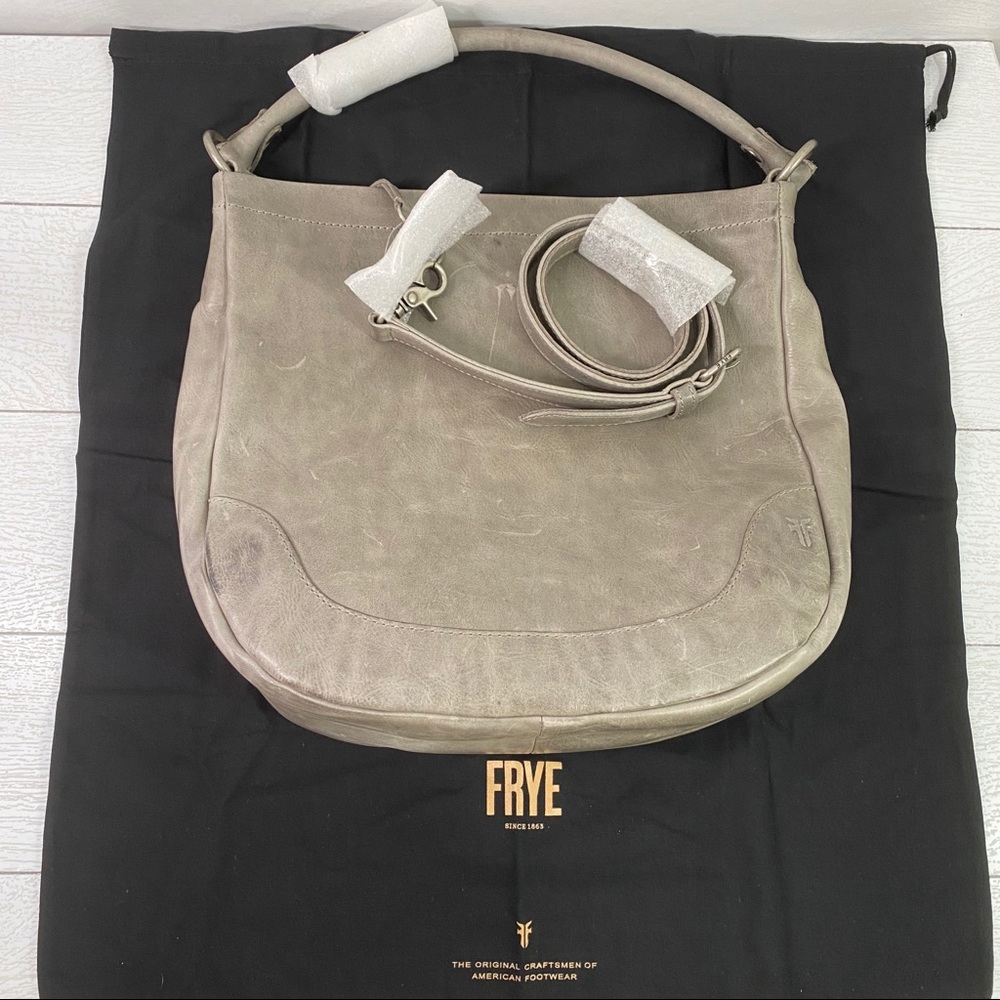 Frye Melissa Leather Hobo Purse Bag